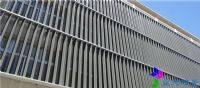 格柵式百葉遮陽系統  建筑外立面格柵