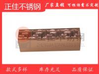 不銹鋼花紋管40x30鍍玫瑰金回形 201不銹鋼回形花紋圖案壓花管，不銹鋼回形壓花管